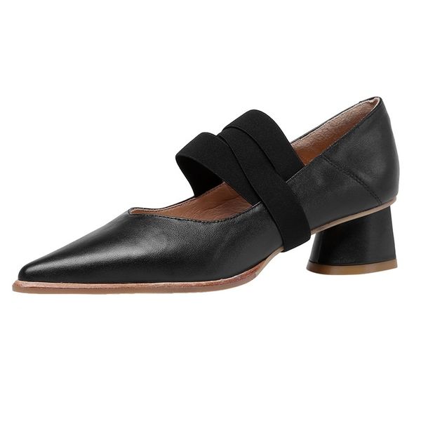 2021 female fashion genuine leather heels to lady woman's party bride shoes size 34-40 rsyy, Black
2021 female fashion genuine leather heels to lady woman's party bride shoes size 34-40 rsyy, Black