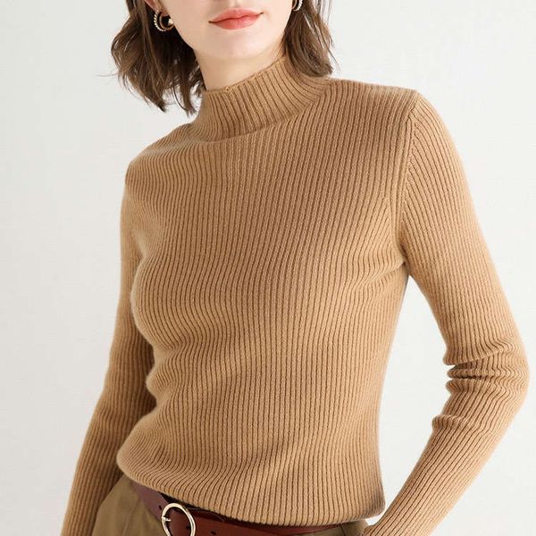 fall / winter 2020 new versatile pullover half high neck sweater women's short thick slim tight knit bottoming shirt, White;black
fall / winter 2020 new versatile pullover half high neck sweater women's short thick slim tight knit bottoming shirt, White;black