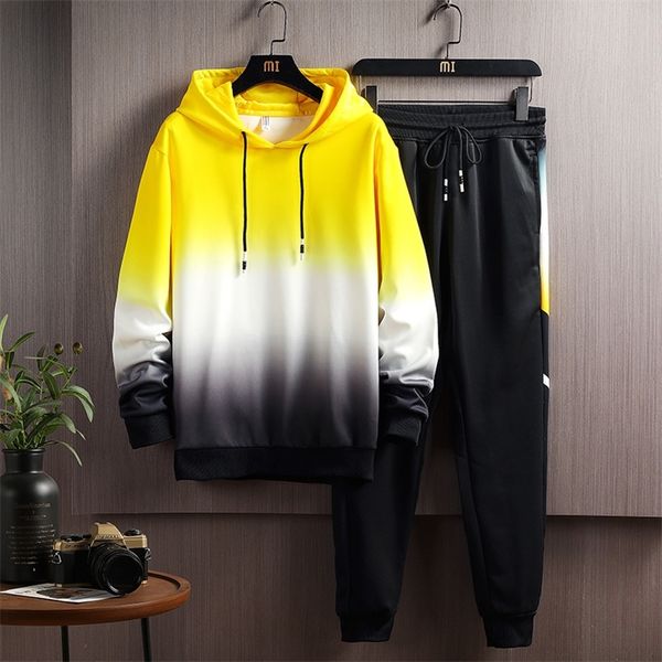 men's casual printed hoodies+lace-up sweatpants 2pcs set men elastic tie-dye jogging tracksuit 3 color size -4xl 201201, Gray
men's casual printed hoodies+lace-up sweatpants 2pcs set men elastic tie-dye jogging tracksuit 3 color size -4xl 201201, Gray