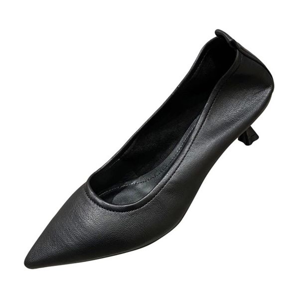 elegant office ladies shoes women high heels pointed toe soft leather women pumps black thin heel 5cm a2778 #ag9s
elegant office ladies shoes women high heels pointed toe soft leather women pumps black thin heel 5cm a2778 #ag9s