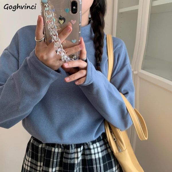 women long sleeve t-shirts half-turtleneck solid simple basic slim fit all-match soft comfortable office lady daily casual date, White
women long sleeve t-shirts half-turtleneck solid simple basic slim fit all-match soft comfortable office lady daily casual date, White
