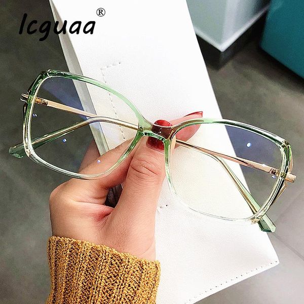 icguaa anti-blue light flat mirror irregular polygon glasses frame female myopia optical glasses gradient frame sunglasses, Black
icguaa anti-blue light flat mirror irregular polygon glasses frame female myopia optical glasses gradient frame sunglasses, Black