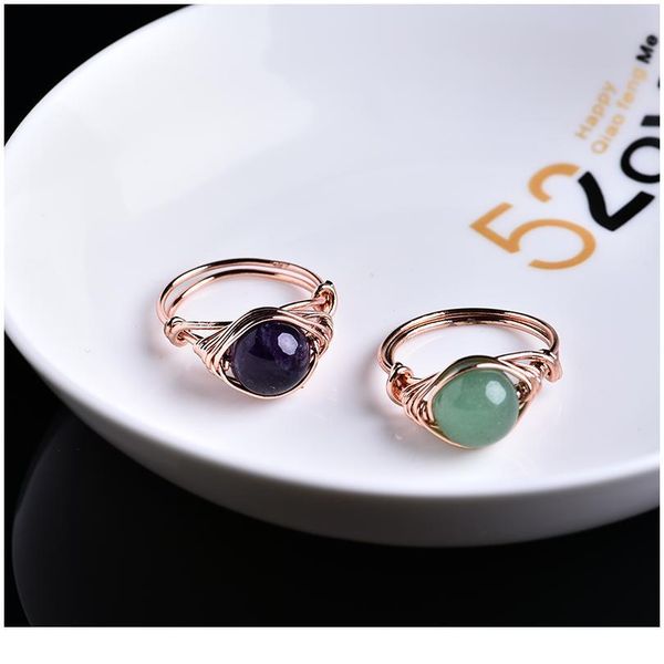 1pc fashion natural crystal ring rose quartz amethyst jewelry quartz crystal party jewelry diy gift couple jlluwe, Black
1pc fashion natural crystal ring rose quartz amethyst jewelry quartz crystal party jewelry diy gift couple jlluwe, Black
