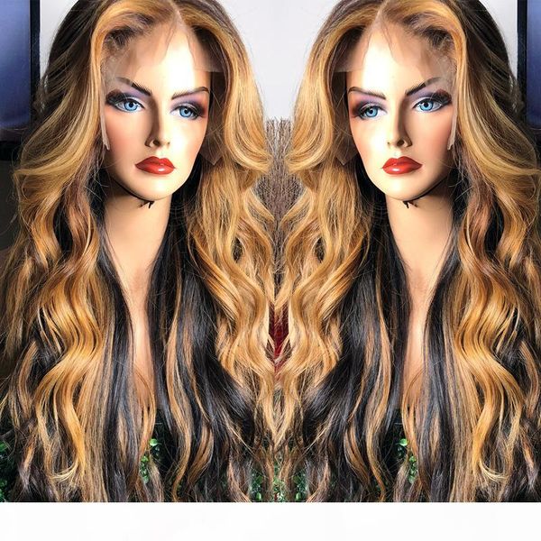preplucked ombre honey blonde highlight wig colored human hair wigs for black women 13x6 lace front deep parting remy loose wave
preplucked ombre honey blonde highlight wig colored human hair wigs for black women 13x6 lace front deep parting remy loose wave