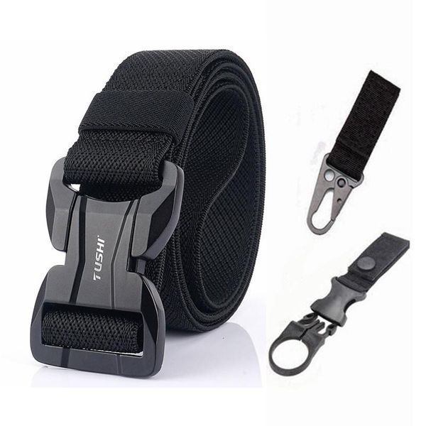 tactical belt army belt outdoor magnetic buckle fishing camping hunting waist support training belts nylon men, Black;gray
tactical belt army belt outdoor magnetic buckle fishing camping hunting waist support training belts nylon men, Black;gray