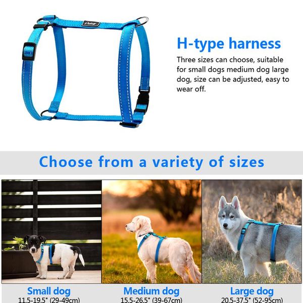 reflective nylon dog harness adjustable pet walking harnesses vest for small medium large dogs 4 colo bbykzl
reflective nylon dog harness adjustable pet walking harnesses vest for small medium large dogs 4 colo bbykzl