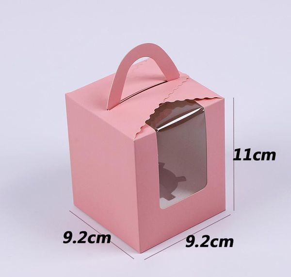 single cupcake boxes with clear window handle portable macaron mousse cake snack box paper package box birthday part bbyqqf yh_pack
single cupcake boxes with clear window handle portable macaron mousse cake snack box paper package box birthday part bbyqqf yh_pack