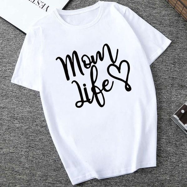 mom life letters heart print t shirt summer new fashion women shirt harajuku style short sleeve casual cotton tee, White
mom life letters heart print t shirt summer new fashion women shirt harajuku style short sleeve casual cotton tee, White