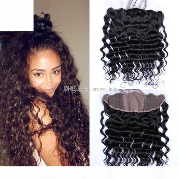 9a brazilian deep wave human hair ear to ear lace frontals silk 4x4'' middle 3 part lace frontal closure silk base, Black;brown
9a brazilian deep wave human hair ear to ear lace frontals silk 4x4'' middle 3 part lace frontal closure silk base, Black;brown