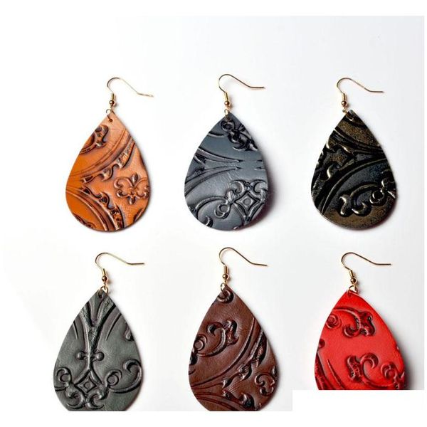 s685 fashion jewelry women's pu leather earrings embossing water-drop faux l sqcfad dh_seller2010, Silver
s685 fashion jewelry women's pu leather earrings embossing water-drop faux l sqcfad dh_seller2010, Silver