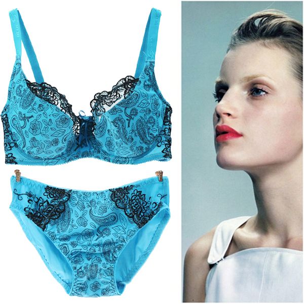 thin cup large size push up bra set embroidered lace lingerie floral underwear intimates 90 95 100 105 d cup lace brassiere c1211, Black;white
thin cup large size push up bra set embroidered lace lingerie floral underwear intimates 90 95 100 105 d cup lace brassiere c1211, Black;white