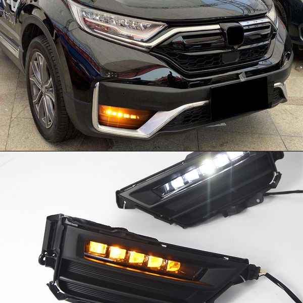 1pair dynamic turn signal relay waterproof car drl lamp led daytime running light fog lamp for honda crv cr-v 2020 2021 2022
1pair dynamic turn signal relay waterproof car drl lamp led daytime running light fog lamp for honda crv cr-v 2020 2021 2022