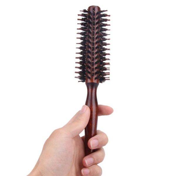 portable hair brush comb round anti-static curly brush natural bristle wood handle hair styling comb hairdress brosse sqcoqx, Silver
portable hair brush comb round anti-static curly brush natural bristle wood handle hair styling comb hairdress brosse sqcoqx, Silver