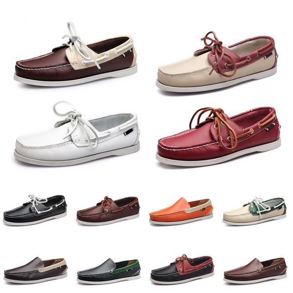 men casual shoes loafers leather sneakers bottom low cut multicolor classic triple black brown gr
men casual shoes loafers leather sneakers bottom low cut multicolor classic triple black brown gr