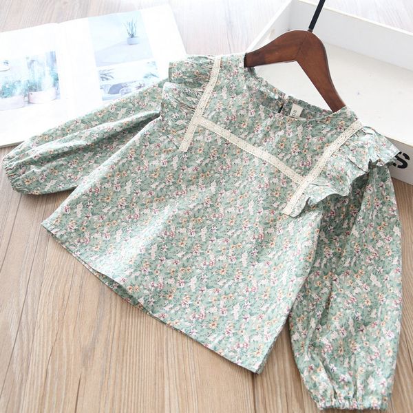 2021 spring new girls floral printed shirts kids ruffle long sleeve blouse children cotton princess a5537, White;black
2021 spring new girls floral printed shirts kids ruffle long sleeve blouse children cotton princess a5537, White;black