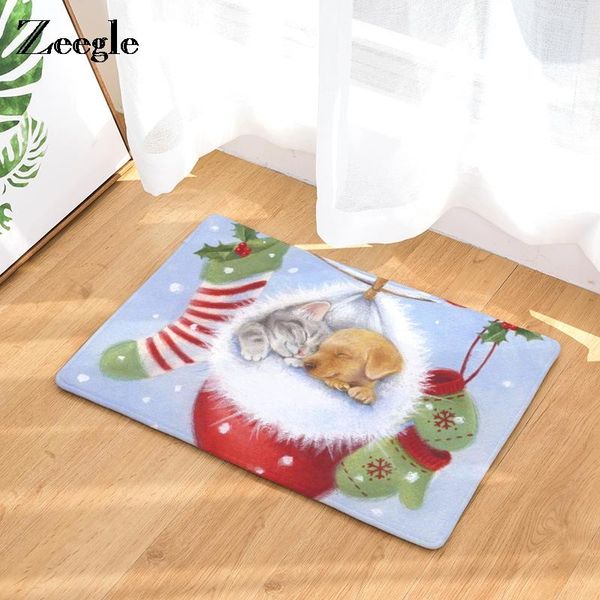 carpets zeegle creative christmas dog cat printed welcome home door mats decor anti-slip living room bedroom carpet washable floor
carpets zeegle creative christmas dog cat printed welcome home door mats decor anti-slip living room bedroom carpet washable floor