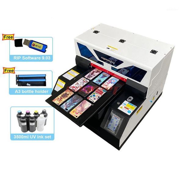 printers multifunction led uv flatbed printer a3 dtg print machine with 3500 ml ink for bottle, phone case, lighter, tpu, pvc, metal1
printers multifunction led uv flatbed printer a3 dtg print machine with 3500 ml ink for bottle, phone case, lighter, tpu, pvc, metal1