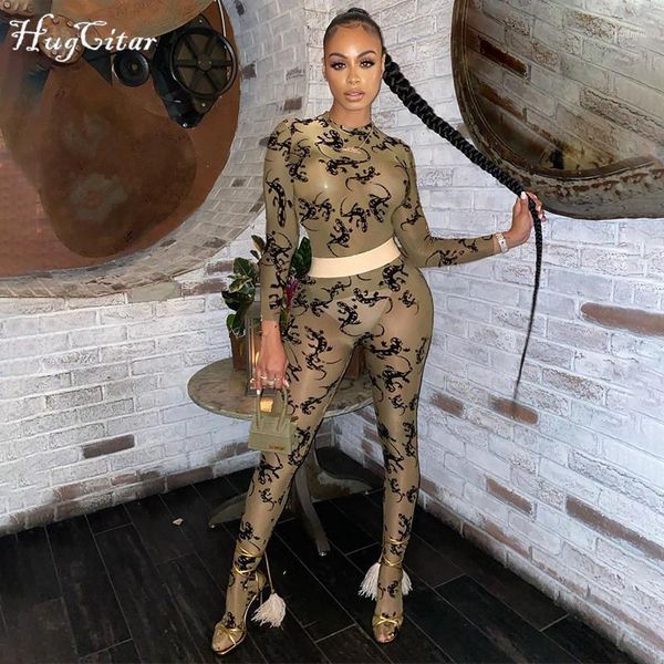 hugcitar 2021 long sleeve y2k print mesh see-through tshirt leggings 2 pieces set autumn winter women tracksuit romper1, Gray
hugcitar 2021 long sleeve y2k print mesh see-through tshirt leggings 2 pieces set autumn winter women tracksuit romper1, Gray