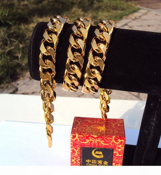 cuban curb chain 22k 23k 24k thai baht yellow fine solid gold gp necklace 24" heavy 108 grams jewelry 4mm thick tall n16, Silver
cuban curb chain 22k 23k 24k thai baht yellow fine solid gold gp necklace 24" heavy 108 grams jewelry 4mm thick tall n16, Silver