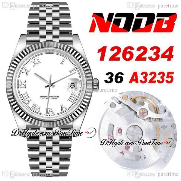 2021 n 36 126234 date a3235 automatic womens mens watch white dial roman markers edition stainless steel bracelet puretime m13, Slivery;brown
2021 n 36 126234 date a3235 automatic womens mens watch white dial roman markers edition stainless steel bracelet puretime m13, Slivery;brown