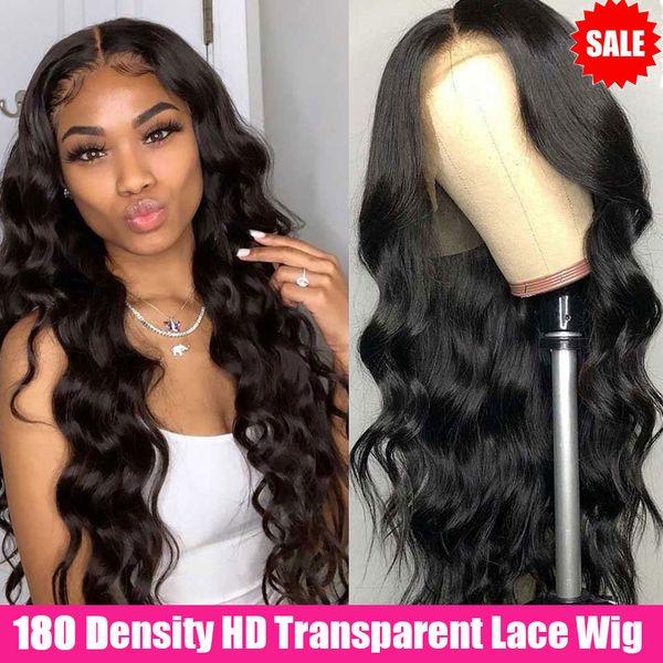 180 density body wave lace front wig transparent lace frontal wigs 30 inch wavy lace front human hair wigs t part brazilian wig, Black;brown
180 density body wave lace front wig transparent lace frontal wigs 30 inch wavy lace front human hair wigs t part brazilian wig, Black;brown