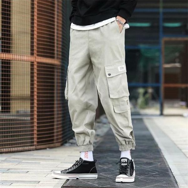 men fashion sporty pants hip hop causal runnings pants high street jogger new pocket trousers cargo joggers, Black
men fashion sporty pants hip hop causal runnings pants high street jogger new pocket trousers cargo joggers, Black