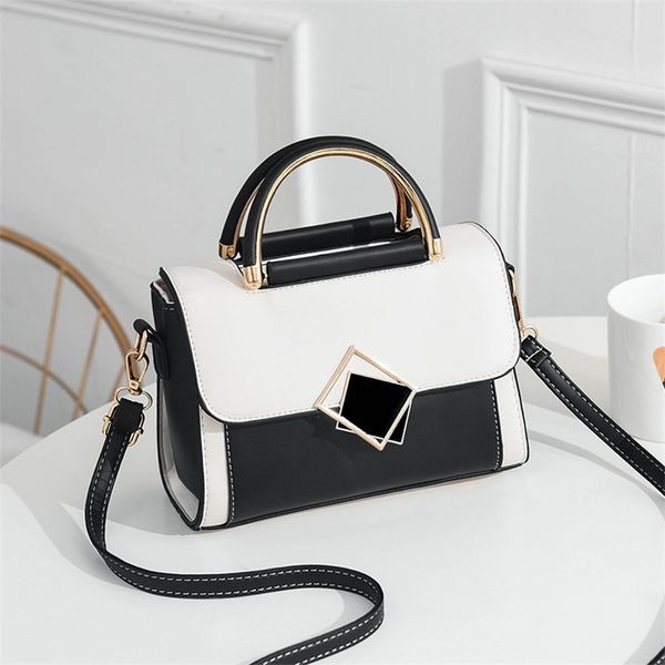 selling women's shoulder bag fashion color contrast small square pu one bag for women 220216 
selling women's shoulder bag fashion color contrast small square pu one bag for women 220216