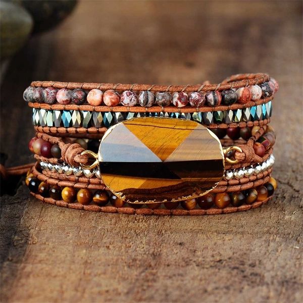 exclusive women beads wrap bracelet tiger eye charm 5 times leather strap bracelets multilayers beadwork bracelet dropship y200730, Black
exclusive women beads wrap bracelet tiger eye charm 5 times leather strap bracelets multilayers beadwork bracelet dropship y200730, Black