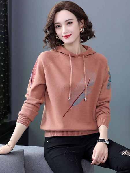 40 women's sweater winter 2020 new autumn middle aged 50 year old foreign style young broad wife, Black
40 women's sweater winter 2020 new autumn middle aged 50 year old foreign style young broad wife, Black