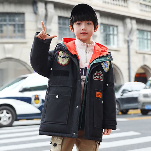 boys down jacket, long 2020 new korean version of china's children's winter clothing thickened coat one generation, Blue;gray
boys down jacket, long 2020 new korean version of china's children's winter clothing thickened coat one generation, Blue;gray