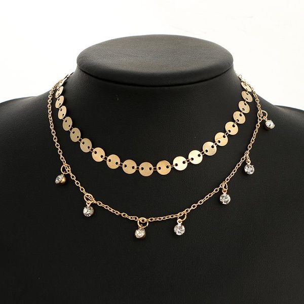 brling new 2020 мода ins урожай цепь подвеска choker простые короткие блестки капля кристаллов ожерелье для женщин девочек подарки, Golden;silver
brling new 2020 мода ins урожай цепь подвеска choker простые короткие блестки капля кристаллов ожерелье для женщин девочек подарки, Golden;silver