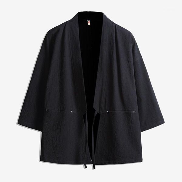 men's jackets casual mens cotton&linen thin retro kimono jacket chinese style robe men solid color loose cardigan windbreaker plus size, Black;brown
men's jackets casual mens cotton&linen thin retro kimono jacket chinese style robe men solid color loose cardigan windbreaker plus size, Black;brown