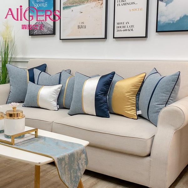cushion/decorative pillow avigers luxury modern gray blue decorative cushion covers striped patchwork throw cases for sofa bedroom living ro
cushion/decorative pillow avigers luxury modern gray blue decorative cushion covers striped patchwork throw cases for sofa bedroom living ro