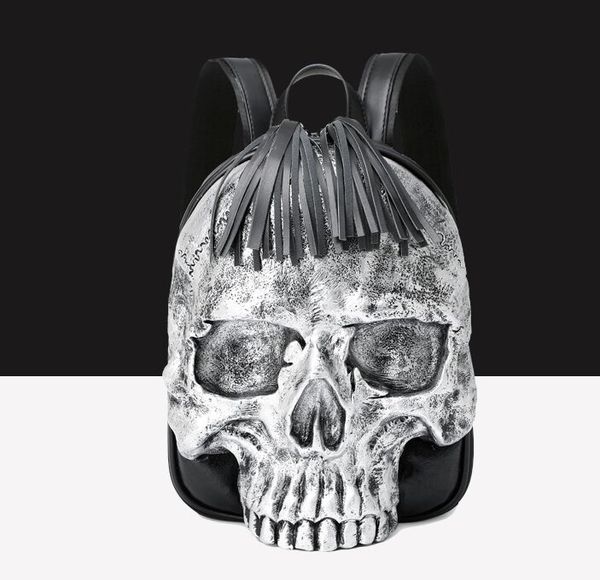 fashion tassel 3d embossed skull backpack for women unique girls cool rock bags personality lapbag teenagers
fashion tassel 3d embossed skull backpack for women unique girls cool rock bags personality lapbag teenagers