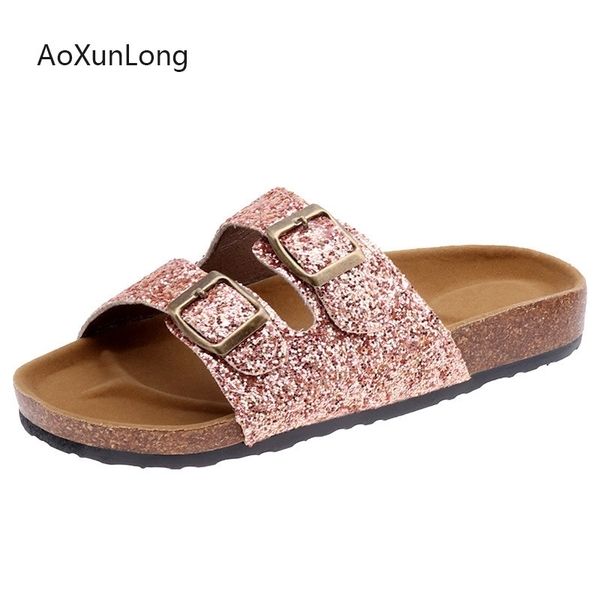 women slippers ladies sandals summer fashion sequins thick soles muffin soft shoes home flip flops outdoor beach slippers y200107, Black
women slippers ladies sandals summer fashion sequins thick soles muffin soft shoes home flip flops outdoor beach slippers y200107, Black