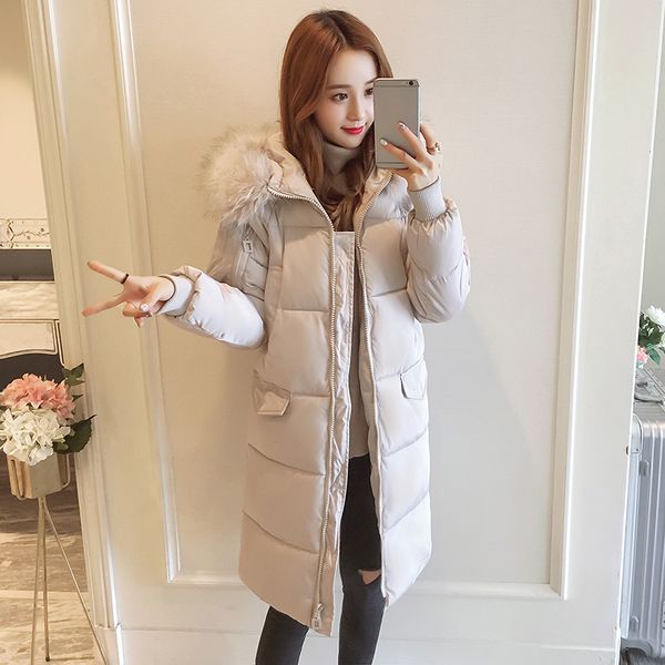 2020 new winter with hoods women's warm fashion outerwear for lower cotton blowing parka long coat casual women, Black
2020 new winter with hoods women's warm fashion outerwear for lower cotton blowing parka long coat casual women, Black