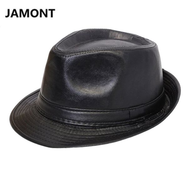 autumn winter men women classic pu leather fedora british style panama bowler hat cowboy gentleman casual q1216, Blue;gray
autumn winter men women classic pu leather fedora british style panama bowler hat cowboy gentleman casual q1216, Blue;gray
