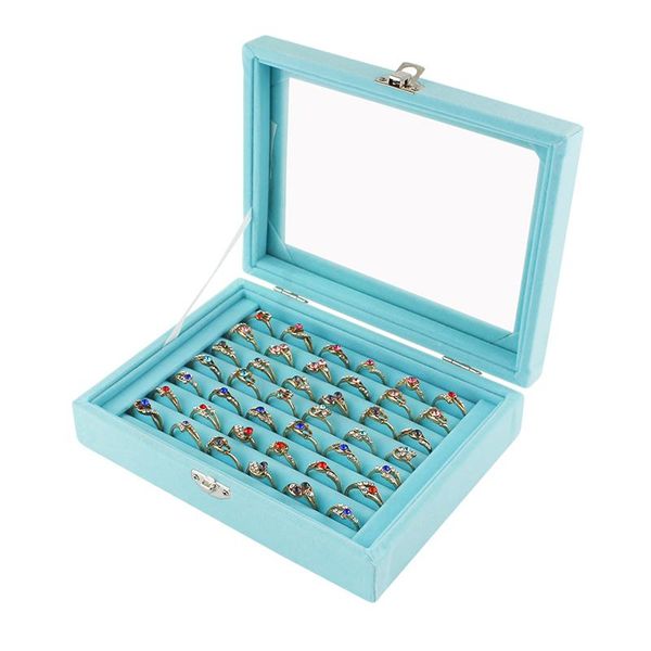 velvet earring ring holder jewelry box rings tray holder jewelry storage box display organizer storage boxes, Pink;blue
velvet earring ring holder jewelry box rings tray holder jewelry storage box display organizer storage boxes, Pink;blue