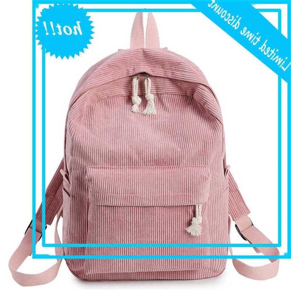 college style soft dust women's corduroy design school for teenage girls backpack women
college style soft dust women's corduroy design school for teenage girls backpack women