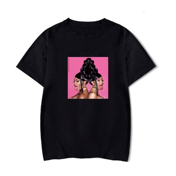 new streetwear women's t-shirt cardi b - wap feat megan thee stallion t-shirt summer new oversize loose casual women, White
new streetwear women's t-shirt cardi b - wap feat megan thee stallion t-shirt summer new oversize loose casual women, White