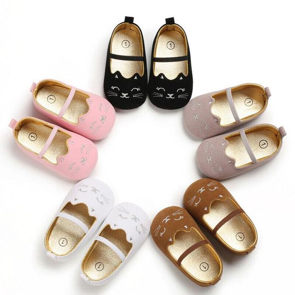 0-18m newborn infant baby girl shoes princess cartoon cat pattern first walkers soft baby shoes
0-18m newborn infant baby girl shoes princess cartoon cat pattern first walkers soft baby shoes