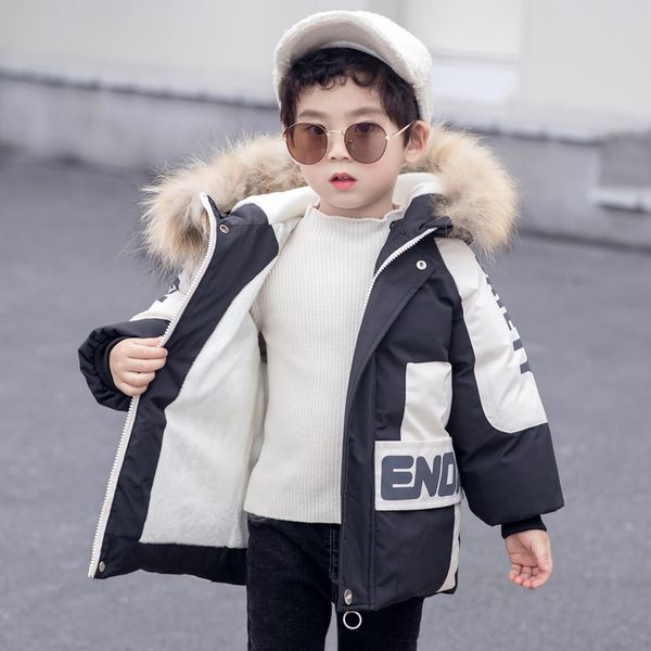 children's and for boys 2020 new type of down thickened baby winter cotton padded jacket, Blue;gray
children's and for boys 2020 new type of down thickened baby winter cotton padded jacket, Blue;gray