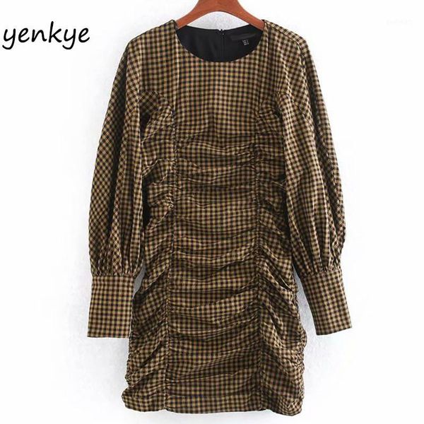 casual dresses vintage plaid draped mini dress women round neck long sleeve bodycon spring vestido 2021 ccwm95481, Black;gray
casual dresses vintage plaid draped mini dress women round neck long sleeve bodycon spring vestido 2021 ccwm95481, Black;gray