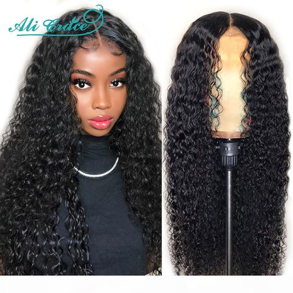ali grace wigs brazilian deep curly lace front wig pre plucked 360 lace frontal wigs remy hair kinky curly human hair wigs, Black
ali grace wigs brazilian deep curly lace front wig pre plucked 360 lace frontal wigs remy hair kinky curly human hair wigs, Black