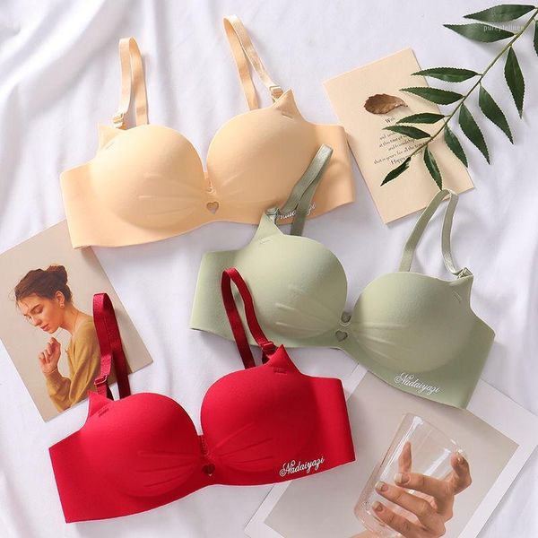 seamless bras for women push up bralette wire adjustable bra straps summer lingerie bras red breathable underwear1, Red;black
seamless bras for women push up bralette wire adjustable bra straps summer lingerie bras red breathable underwear1, Red;black