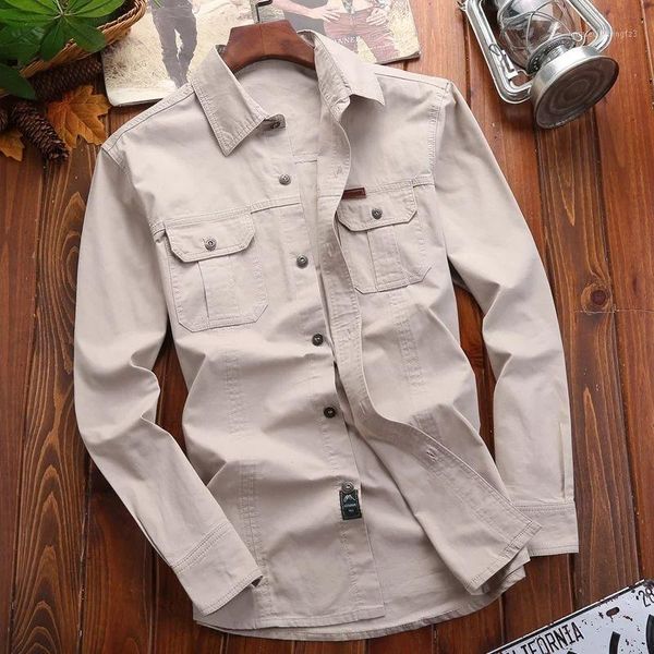 men's dress shirts 2021 long-sleeved men's cotton shirt outdoor casual loose solid color work clothes youth shirt1, White;black
men's dress shirts 2021 long-sleeved men's cotton shirt outdoor casual loose solid color work clothes youth shirt1, White;black