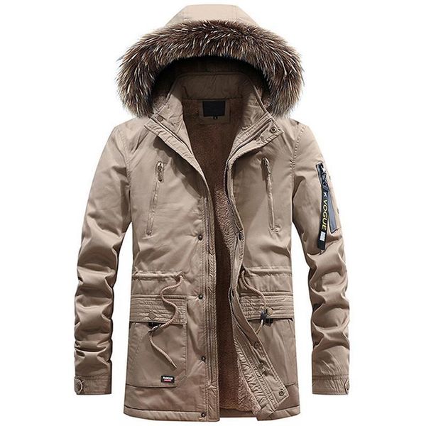 men warm parkas coat winter jackets coats casual men's parka outwear windbreaker overcoat male fur hooded jackets long parkas, Black;brown 
men warm parkas coat winter jackets coats casual men's parka outwear windbreaker overcoat male fur hooded jackets long parkas, Black;brown