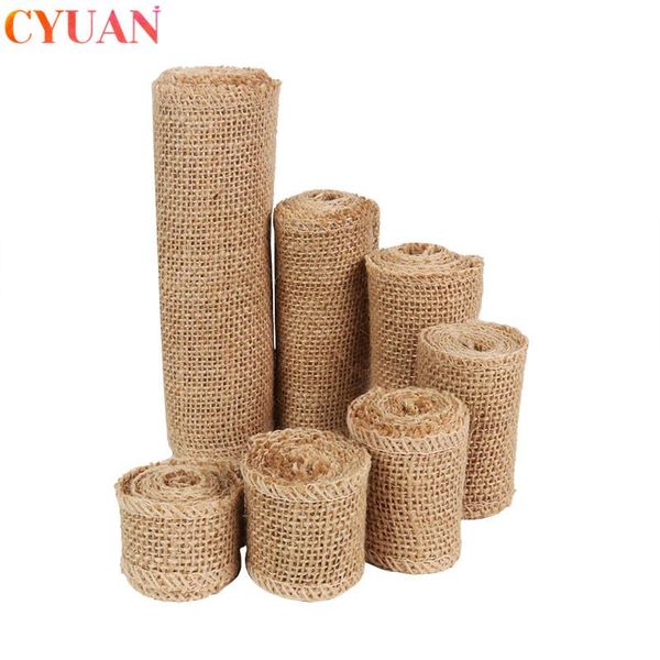 party decoration rustic wedding decor 2m natural jute burlap hessian crafts diy ribbon christmas home table decorative gift wrapping
party decoration rustic wedding decor 2m natural jute burlap hessian crafts diy ribbon christmas home table decorative gift wrapping