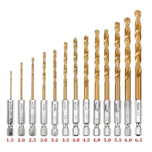 13 piece set titanium plated high speed steel hexagon handle twist drill opening wood reaming twist drill bit set1
13 piece set titanium plated high speed steel hexagon handle twist drill opening wood reaming twist drill bit set1