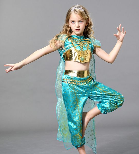 auaci halloween jasmine princess skirt aladdin children's children's girls princess dress tong qun tong qun dress drama costume, Red;yellow
auaci halloween jasmine princess skirt aladdin children's children's girls princess dress tong qun tong qun dress drama costume, Red;yellow